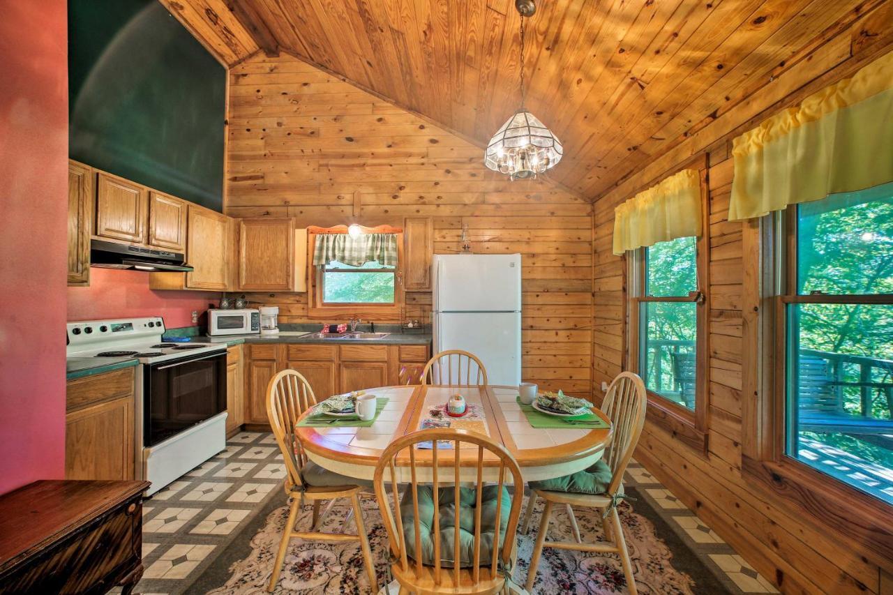 Eureka Springs Studio With Deck, Views And Bbq! エクステリア 写真